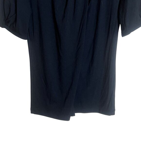 Jones New York luxe black knit shirt. Size small - Picture 6 of 7